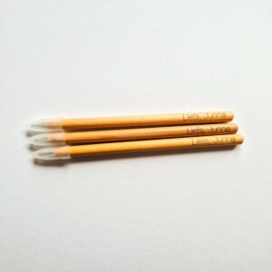 Houten pen met gravure