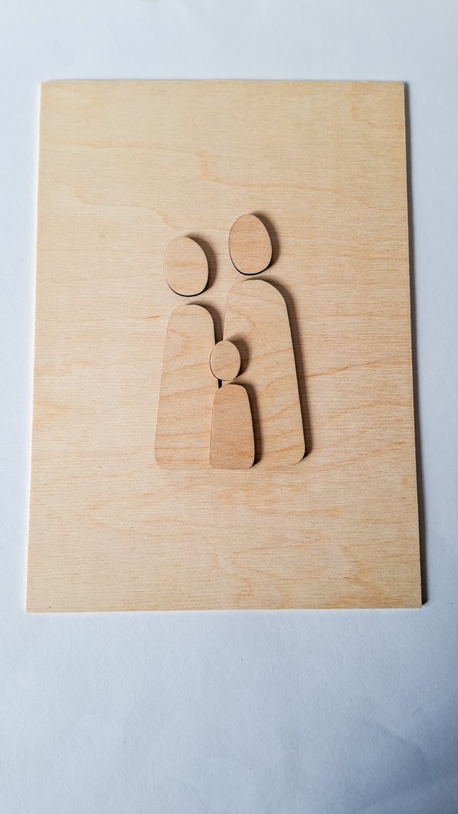 familie 3d abstract, falieportret, lijntekening familie