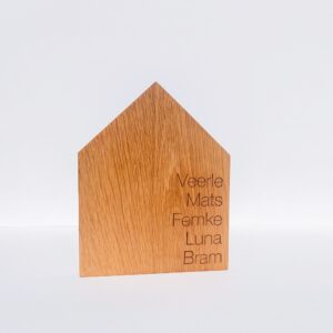 Houten huisje: gepersonaliseerd familiehuisje